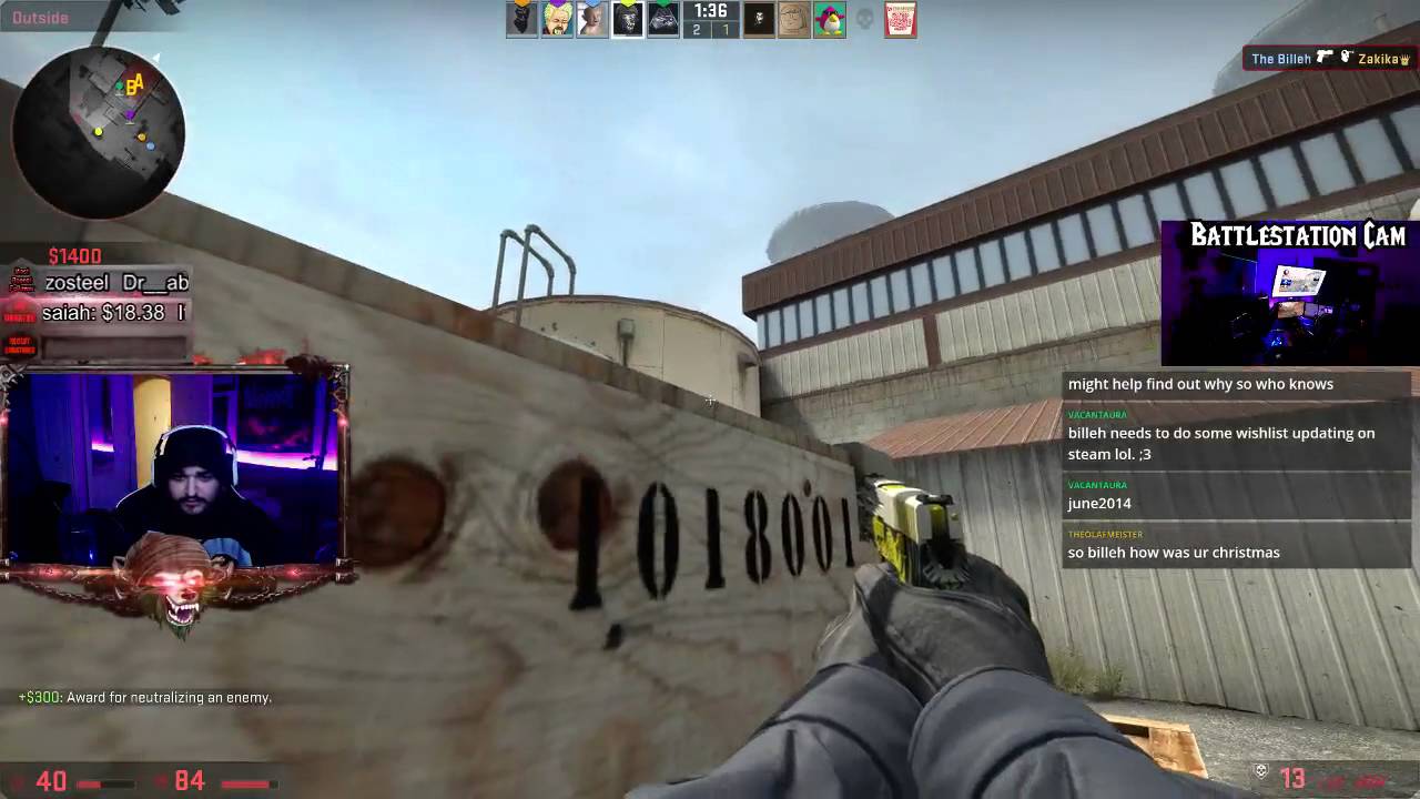(60fps) Billeh's CS:GO STREAM from Dec,27,2015