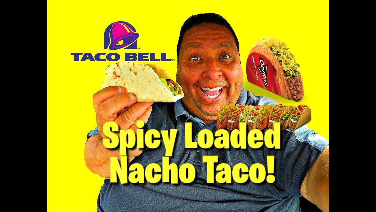 Taco Bell® Spicy Loaded Nacho Taco REVIEW!