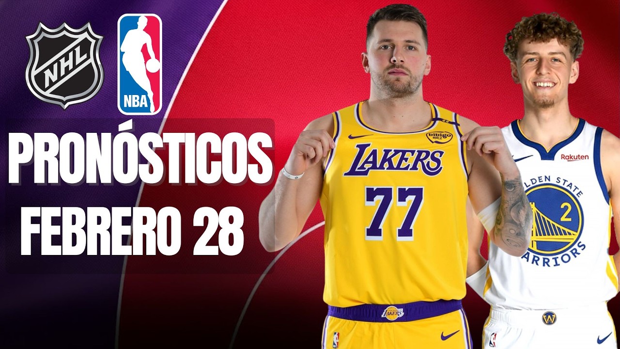 🔥🏀🏒 PRONÓSTICOS DE LA NBA Y NHL PARA EL SÁBADO 28 DE FEBRERO | PICKS GRATIS 🏀🏒🔥