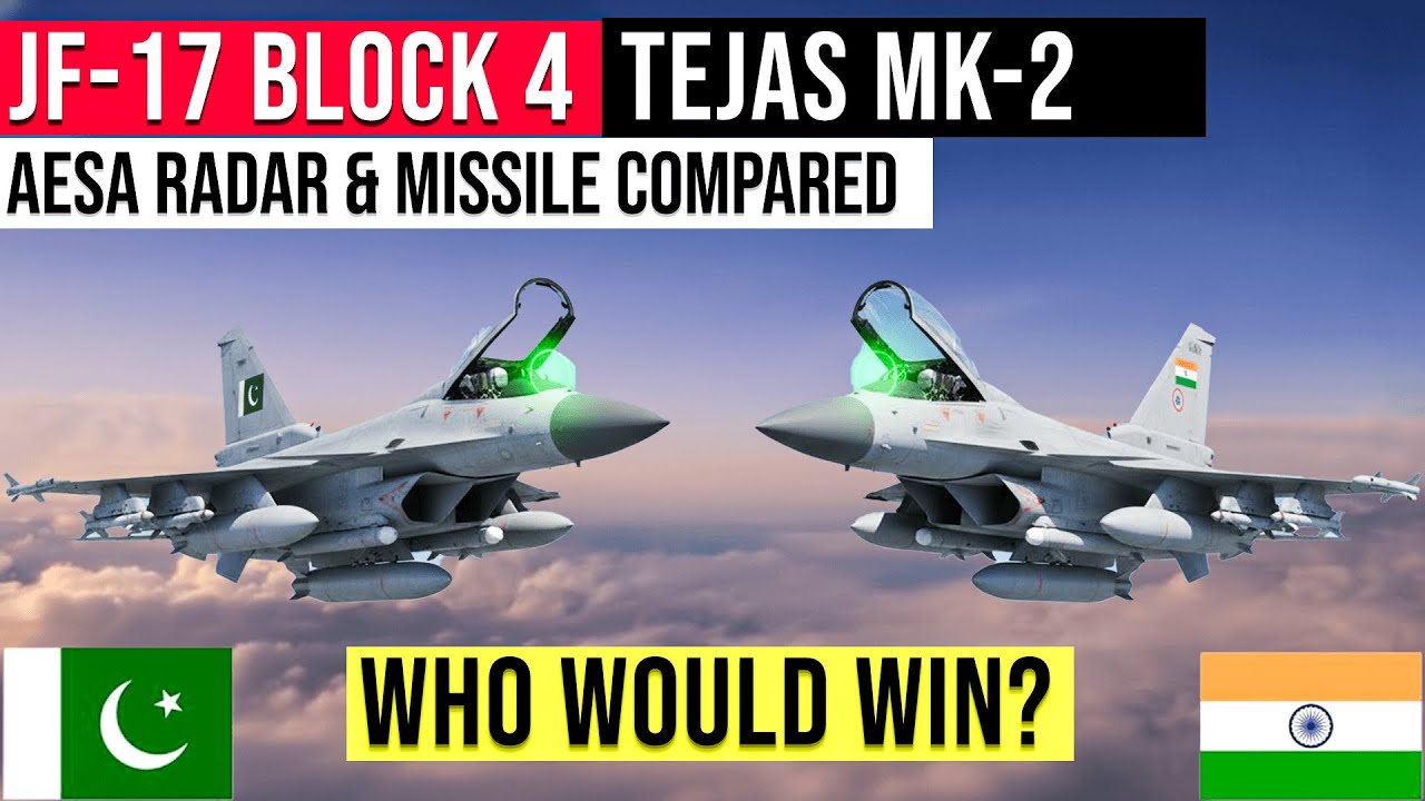 I Compared JF17 Block 4 and Tejas MK2 Here's What I Found Out About Their Missile Power