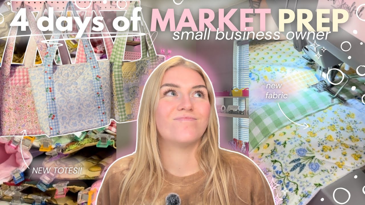 4 full DAYS of bulk MARKET PREP.. i waited 'til the last minute🪡🫣