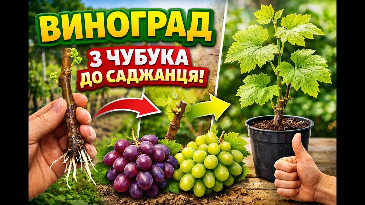 З чубука до саджанця , метод 100 відсотків свій досвід