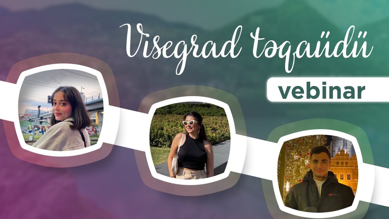 Visegrad təqaüdü 2021 qalibləri ilə vebinar #VLOG #HILIFE #VISEGRAD #SCHOLARSHIP