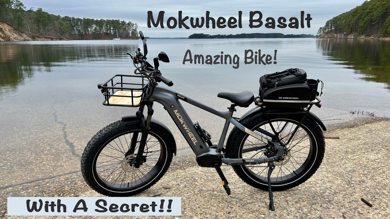 Mokwheel Basalt E-Bike. Amazing power and a crazy new feature to take you farther than ever before!