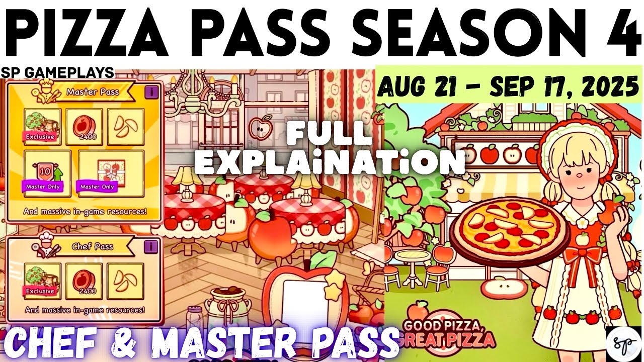 Apples - Pizza Pass Season 4 - How To Play? Good Pizza Great Pizza | Charlotte | Chef & Master Pass