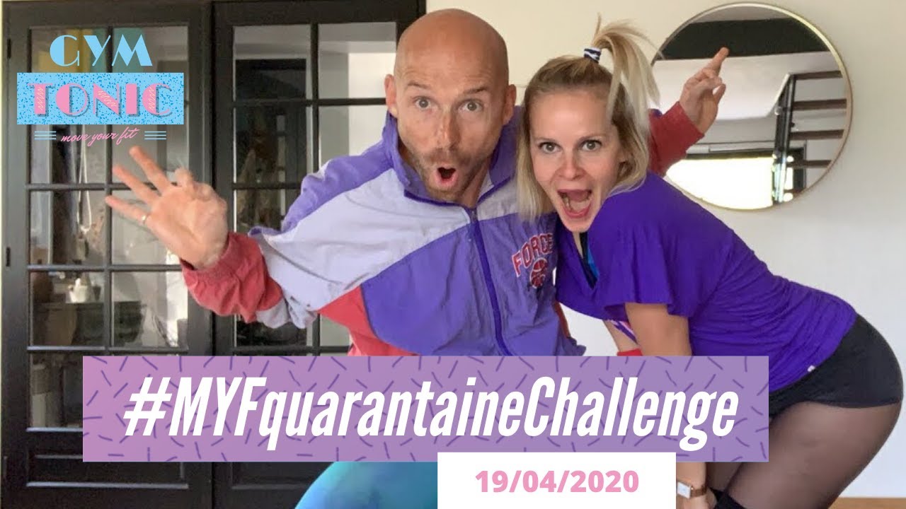 GYM TONIC années 80 - Move Your Fit #MYFquarantainechallenge