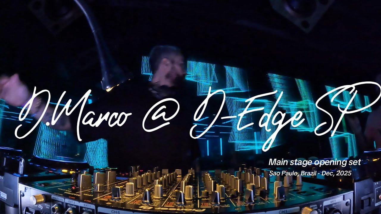 D.Marco@ D-Edge Sao Paulo | Main Stage Opening Set