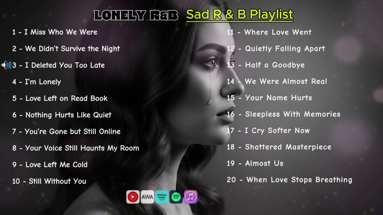 Late Night Sad R&B Mix Songs for when you are feeling lonely and heartbroken