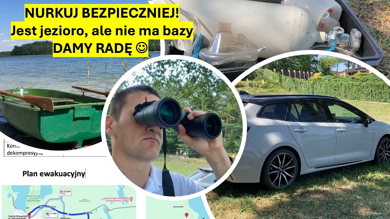 Nurkuj bezpieczniej [#1] Kiedy nad jeziorem nie ma bazy