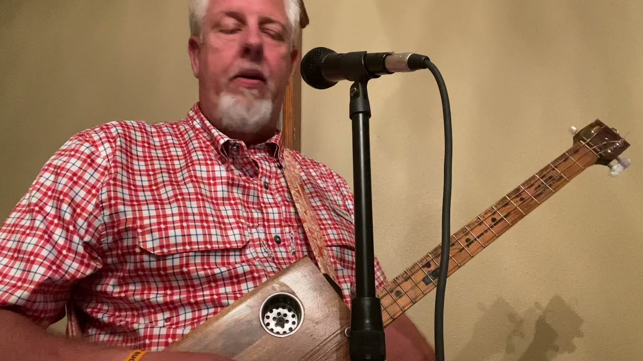 Folsom Prison Blues/ 3 String Guitar / cigar box guitar