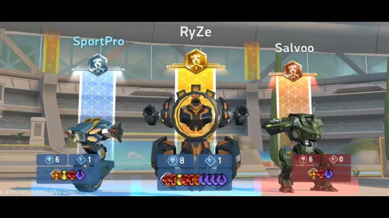 Дима-PRO играет Mech Arena часть 2