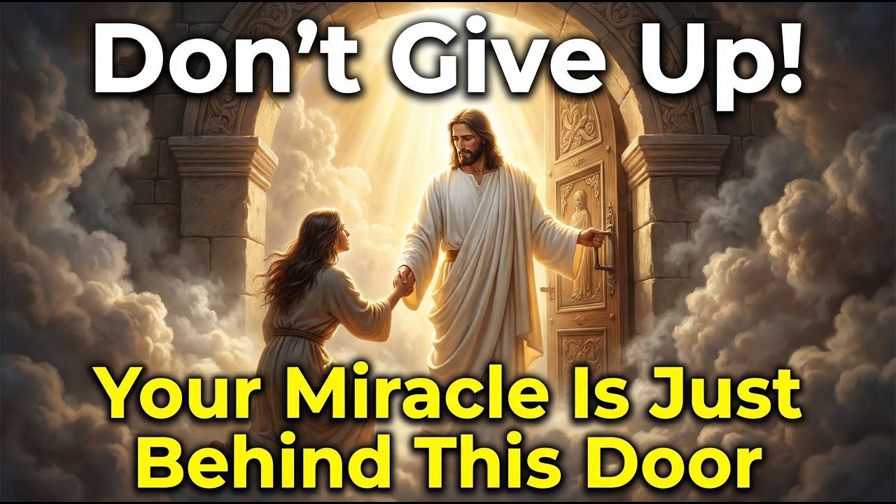 Don’t Give Up! Your Miracle Is Just Behind This Door