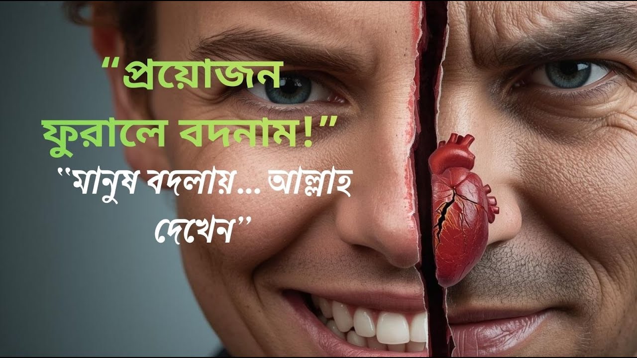 প্রয়োজন ফুরালে বদনাম | মানুষের সমালোচনা ও আল্লাহর বিচার #প্রয়োজন_ফুরালে  #বদনাম  #মানুষেরসমালোচনা