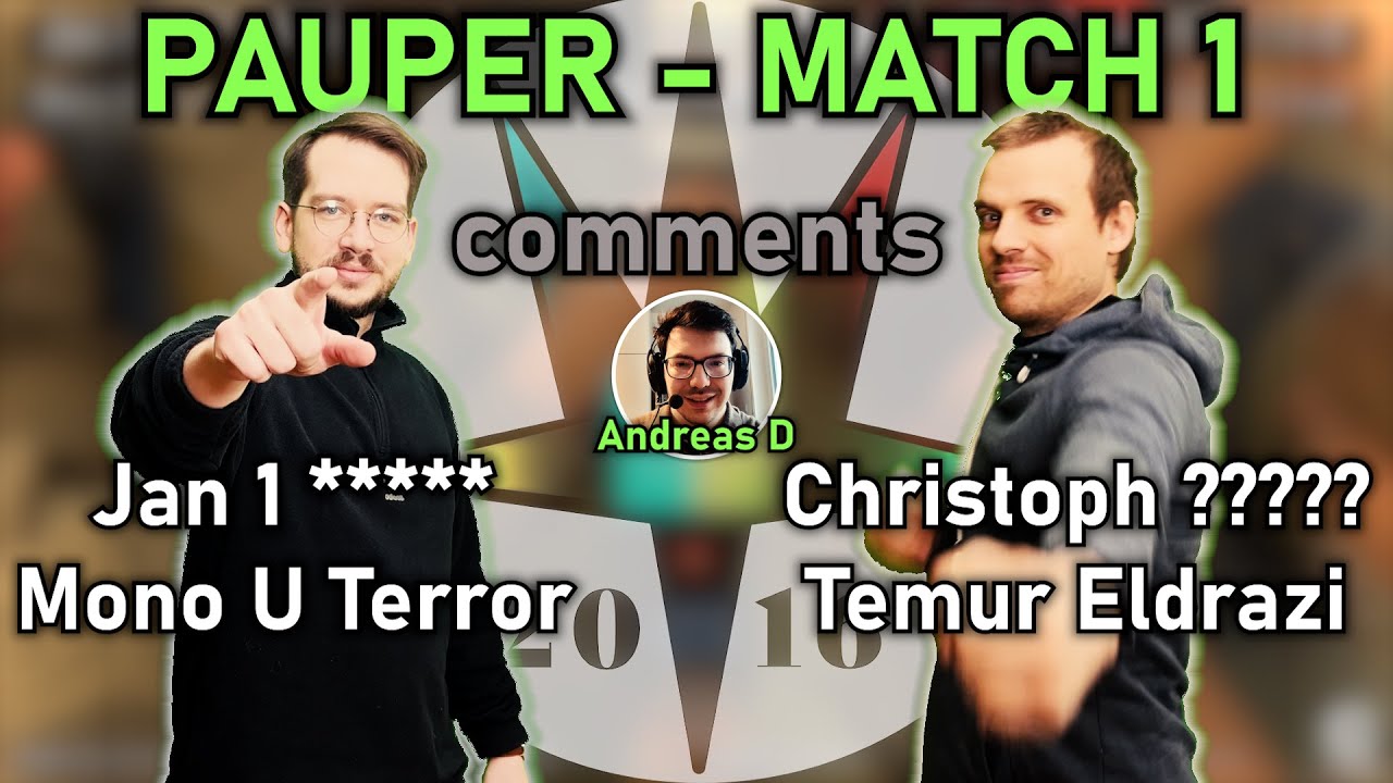 S12 WNM9 | PAUPER | Mono U Terror - Temur Eldrazi | MATCH 1