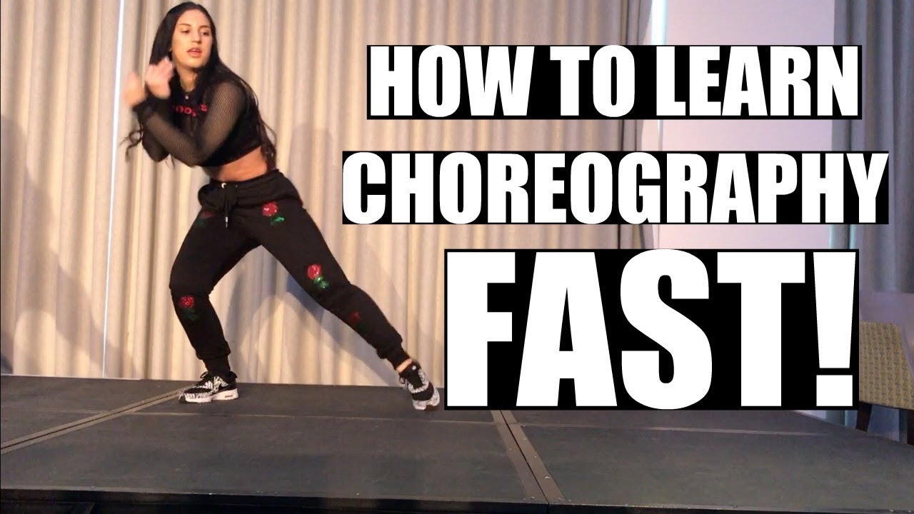 HOW TO LEARN CHOREOGRAPHY FASTER!! Dance Advice 💃