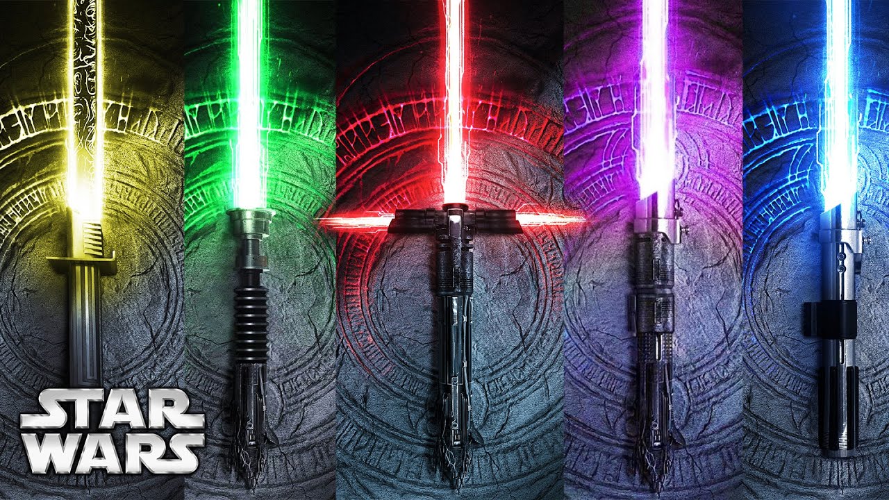 Every Single Lightsaber COLOR MEANING Explained (All Known 14+ Colors) [2023 UPDATED] [CANON]