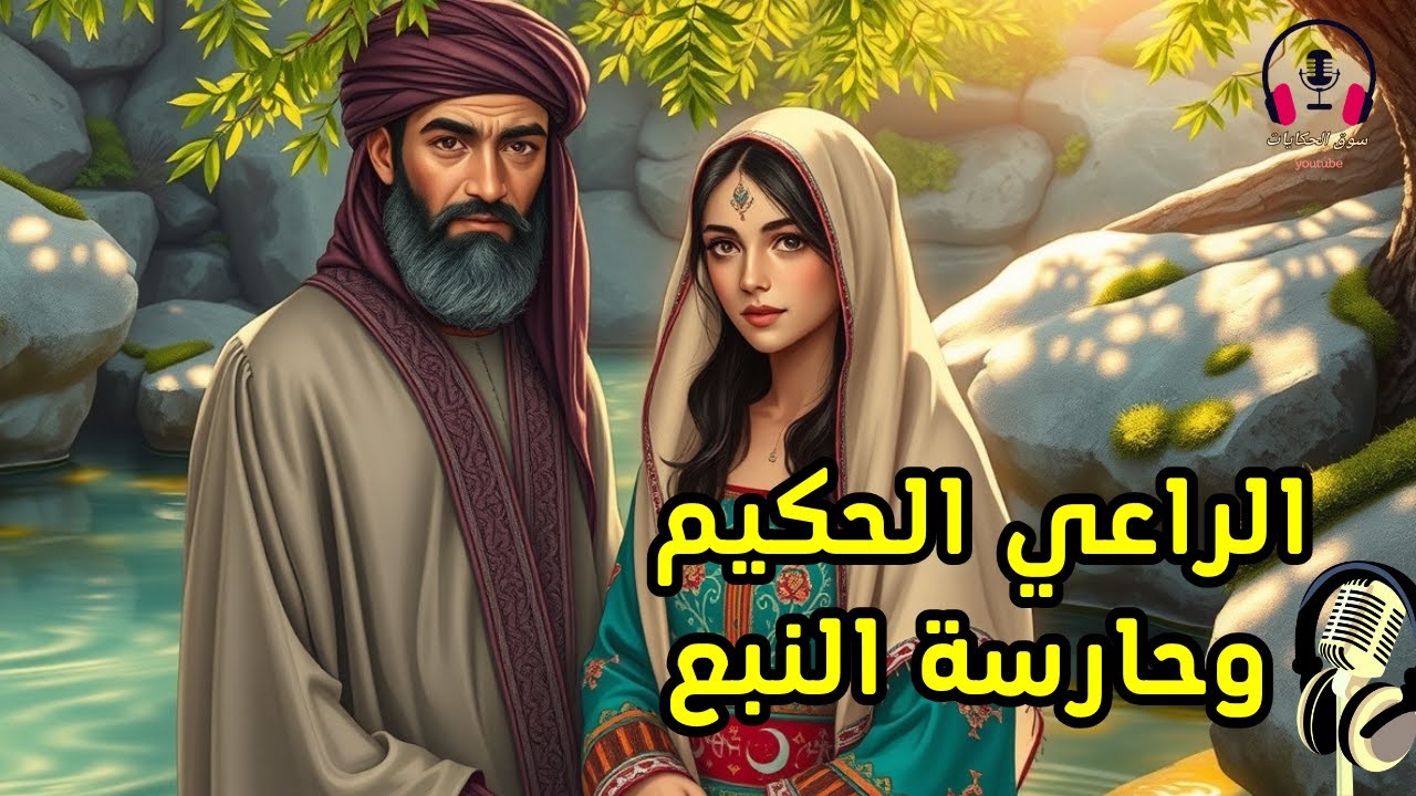 قصة الراعي الحكيم وحارسة الينبوع، من القصص المشوقة قبل النوم، ضع السماعات واستمع، سوق الحكايات