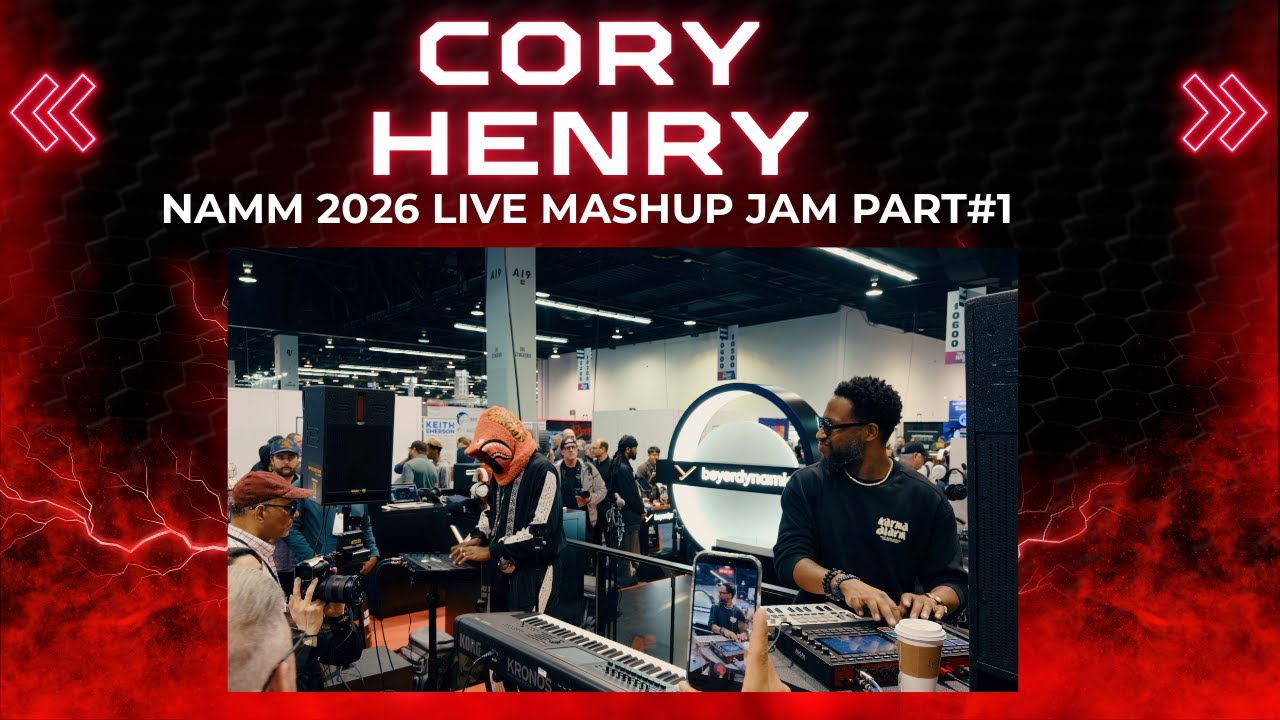 CORY HENRY LIVE MASHUP JAM SESSION #coryhenry #namm2026