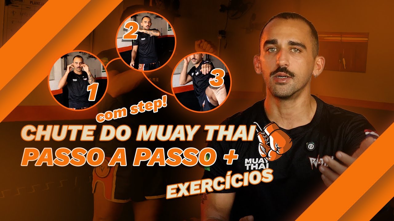 APRENDA DE UMA VEZ POR TODAS | PASSO A PASSO CHUTE COM A PERNA DA FRENTE DO MUAY THAI