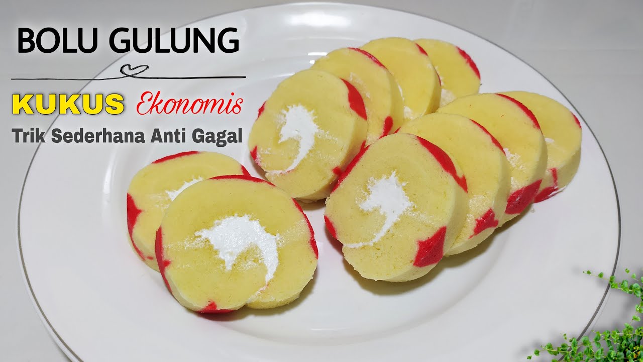 BOLU GULUNG KUKUS EKONOMIS CUMA 2 TELUR | Rahasia anti gagal