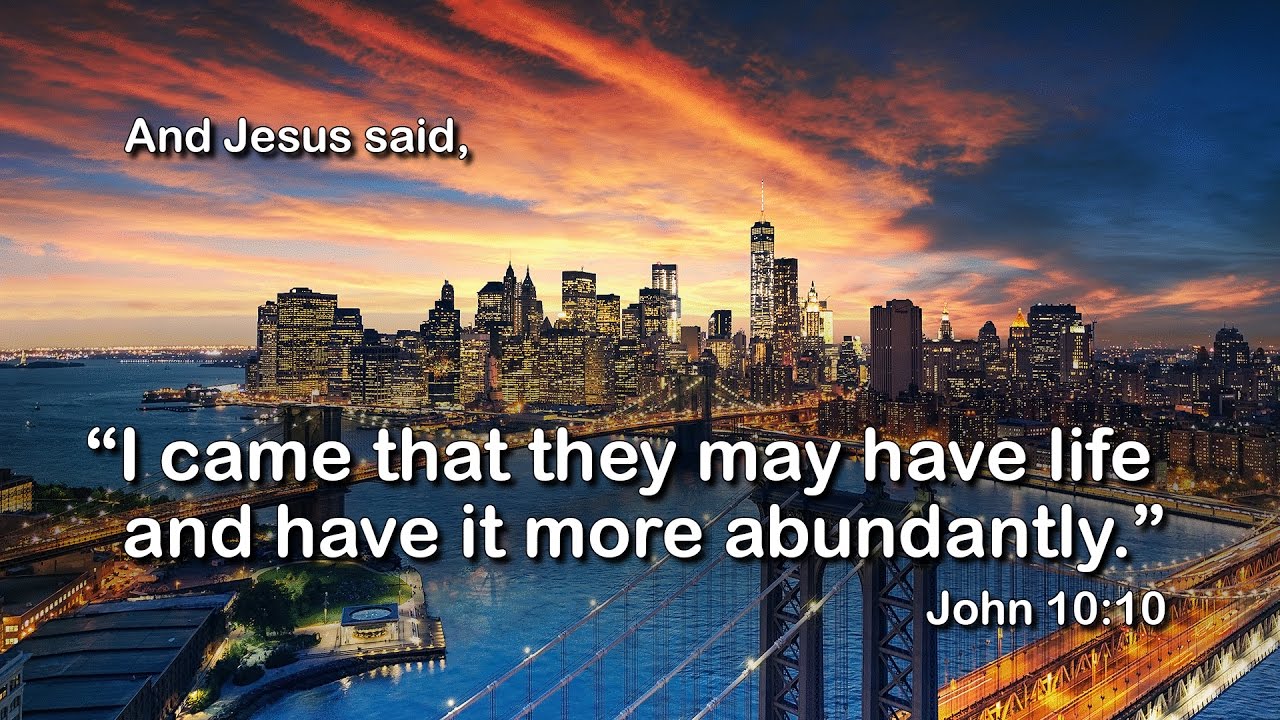 The John 10:10 Project Introduction