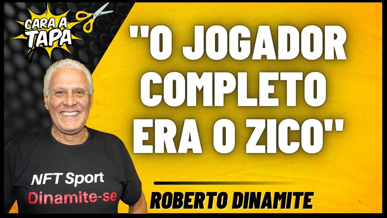 NEM RIVALIDADE COM FLAMENGO IMPEDE DINAMITE DE ELEGER ZICO COMO O MELHOR DEPOIS DE PELÉ