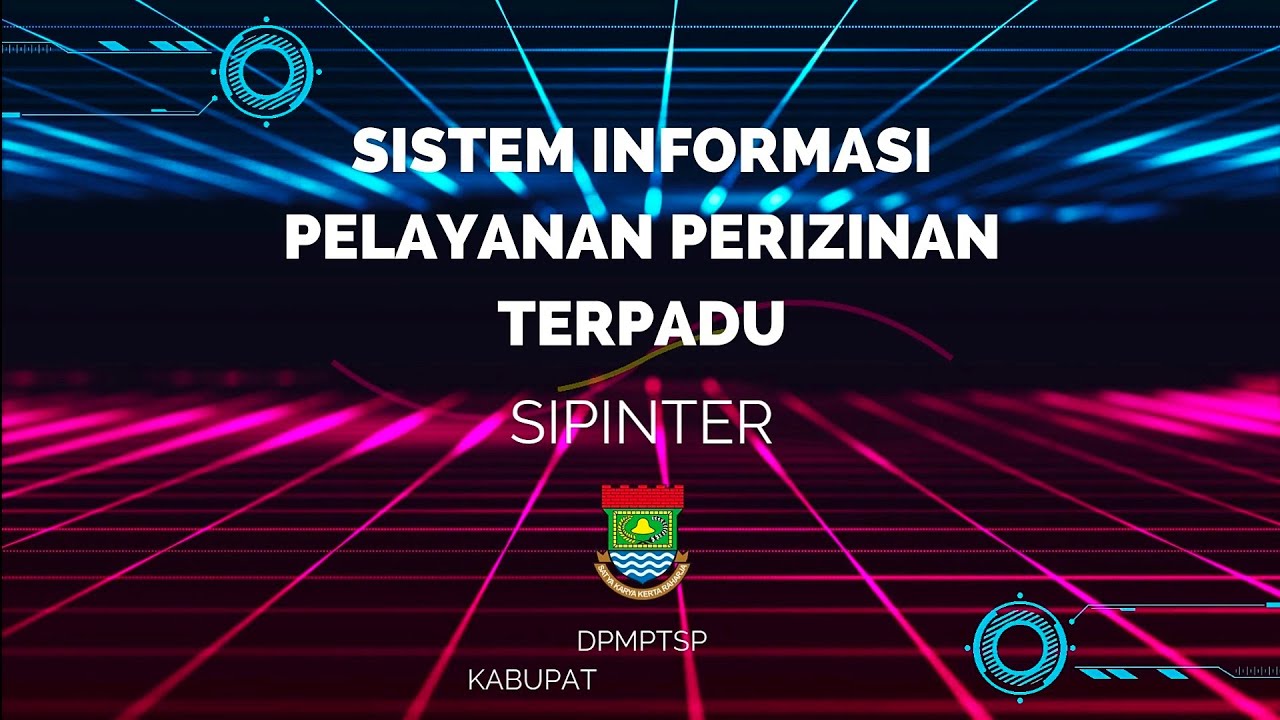 Sistem Informasi Pelayanan Perizinan Terpadu (SIPINTER) DPMPTSP Tangerang Kab