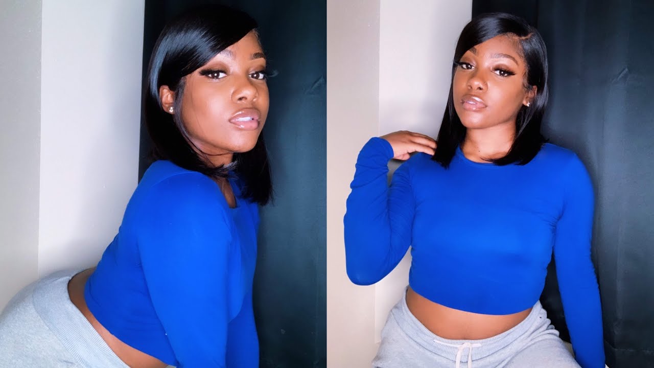 90’s Inspired Swoop Bob | ft. Lavy hair