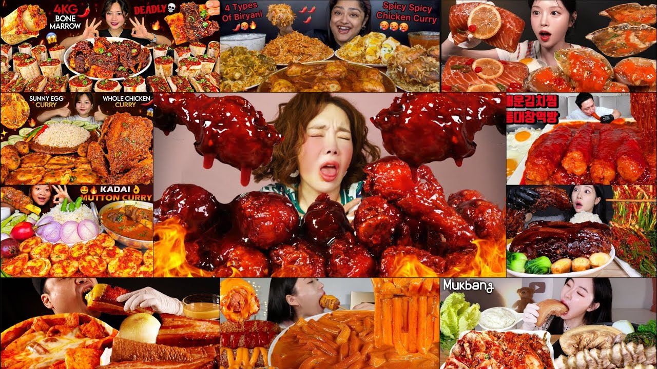 SATISFYING 1 HOUR MUKBANG COMPILATION 🥵