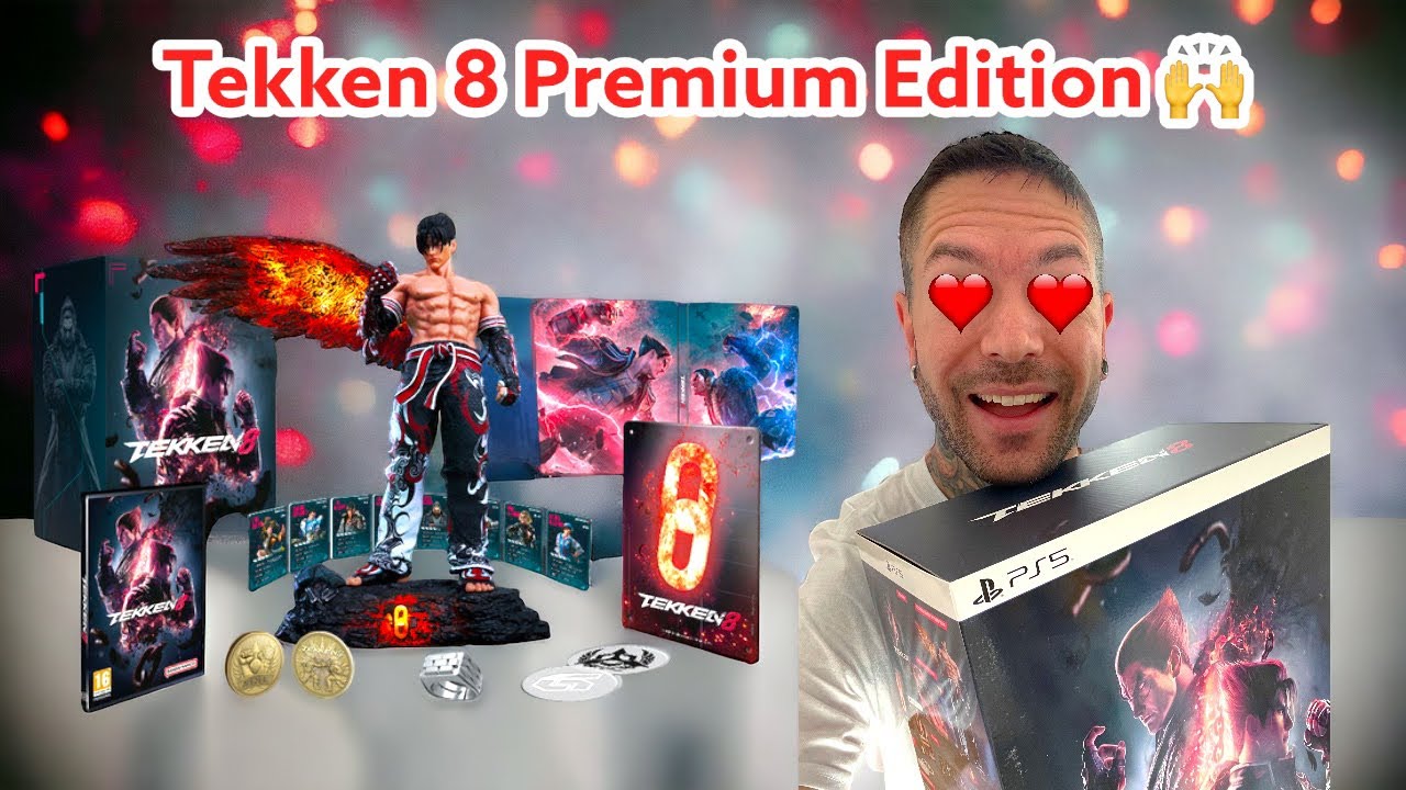 Unboxing Tekken 8 Premium Collectors Edition for PS5! 😍 #tekken8hype #tekken8