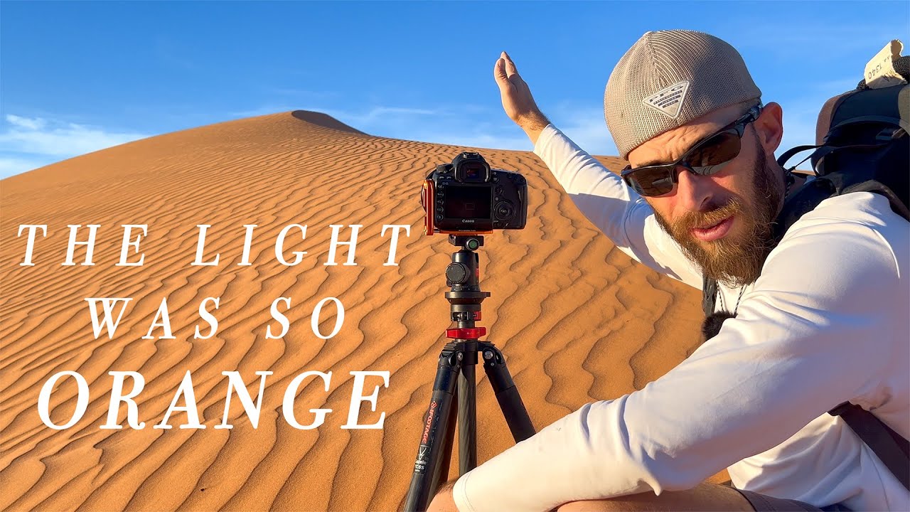Stunning Desert Landscapes at Golden Hour — Light, Shape & Texture