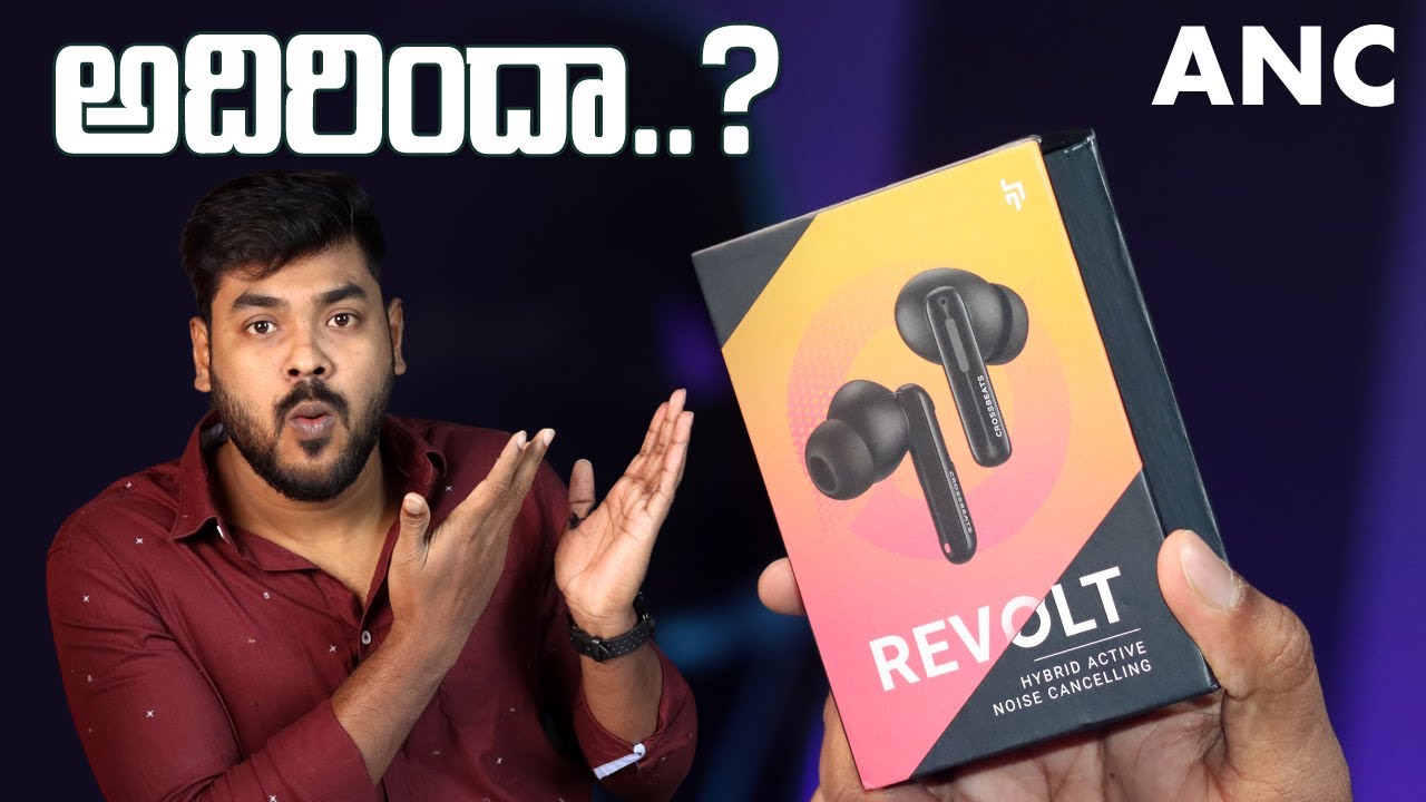 CrossBeats Revolt TWS Unboxing in Telugu || Hybrid ANC🔥🔥
