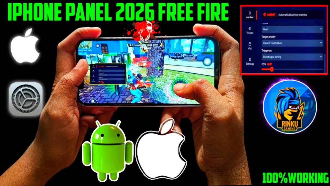 iPhone panel free fire 2026| ios panel free fire |iPhone & ios panel exposed free fire purchase &buy