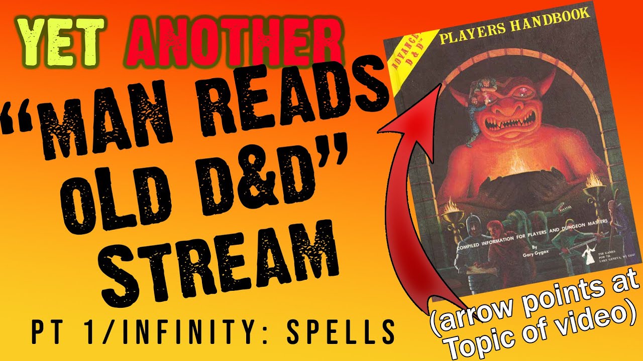 AD&D 1E Grimoire: Live Musings