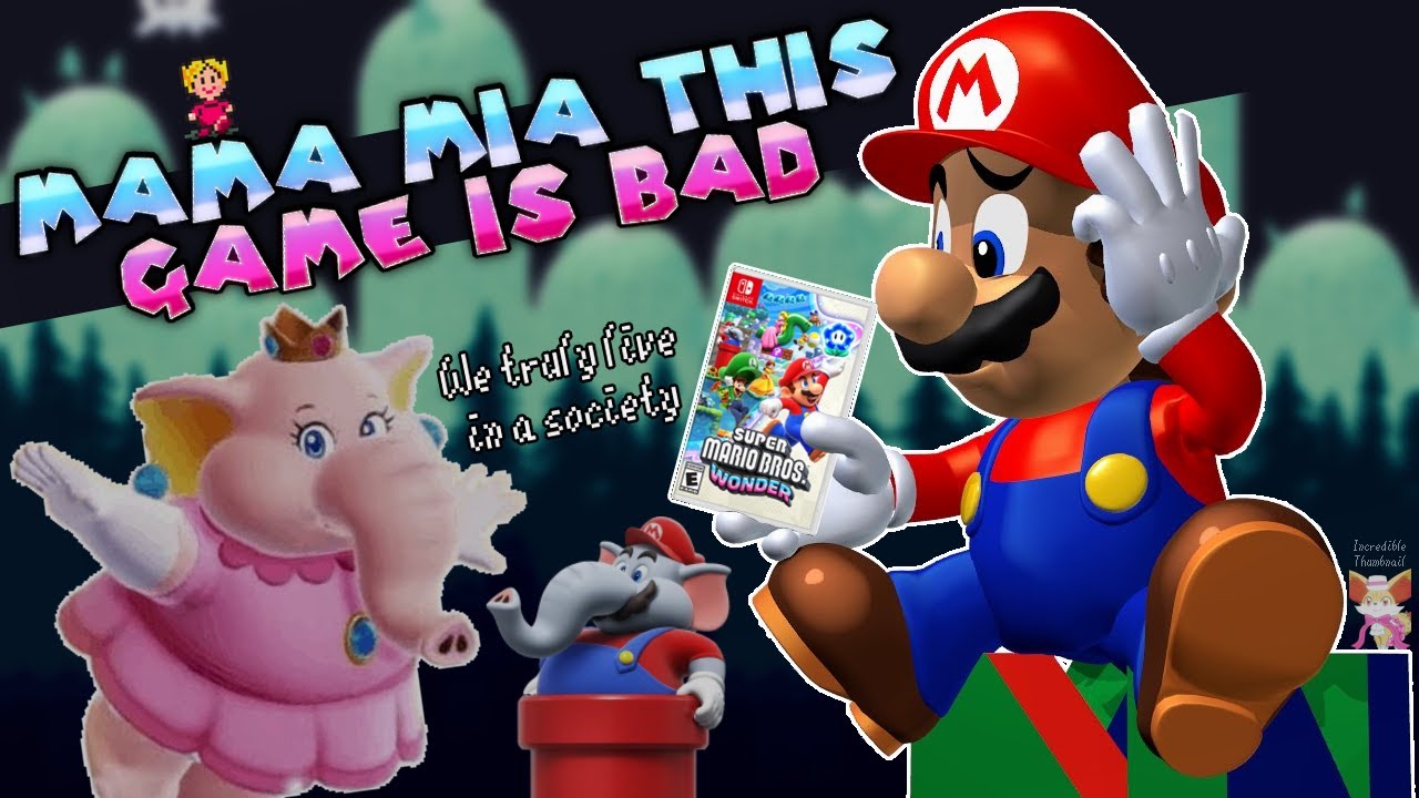 Super Mario Bros. Wonder — отстой