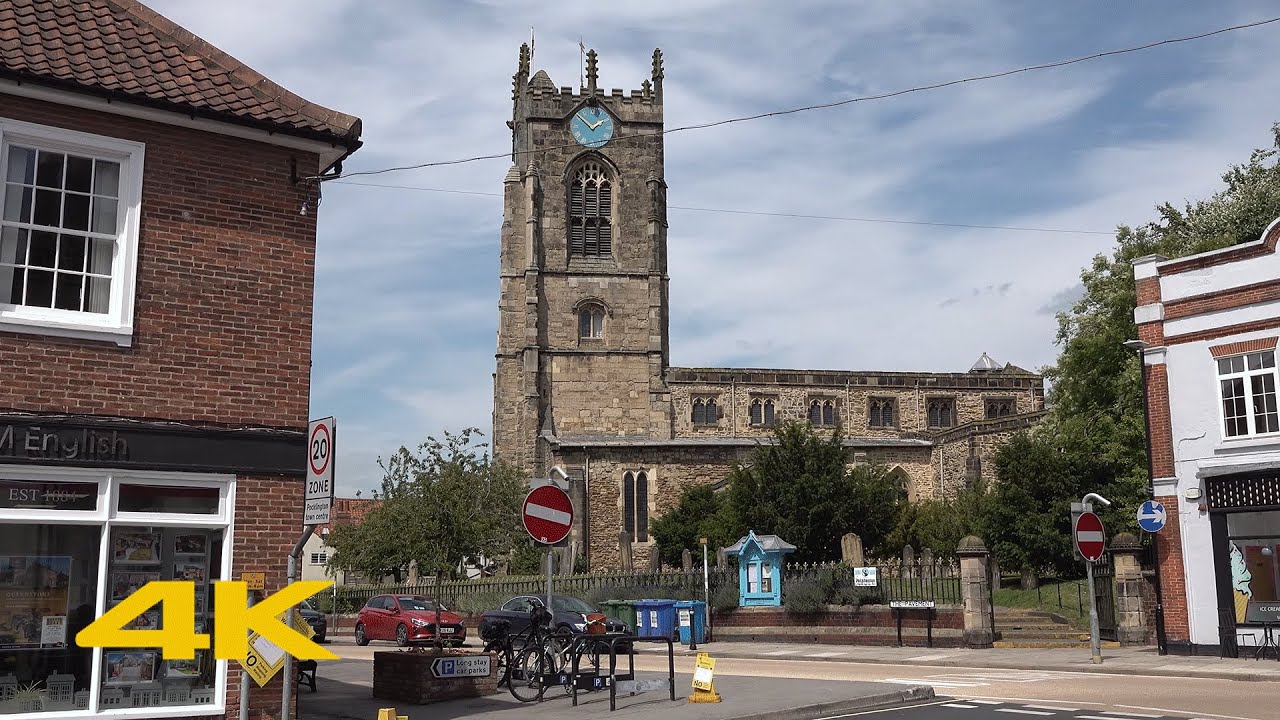 Pocklington Walk: Town Centre【4K】