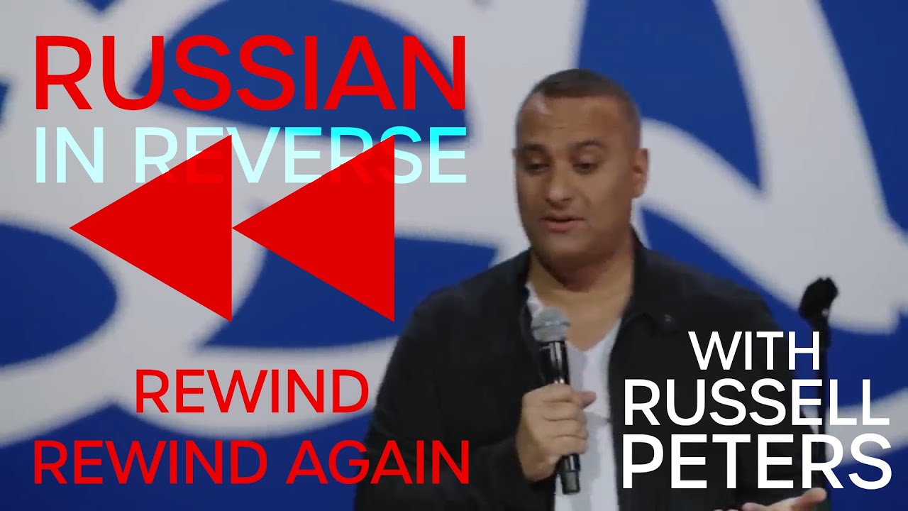 Russian sounding like English but backwards - in reverse