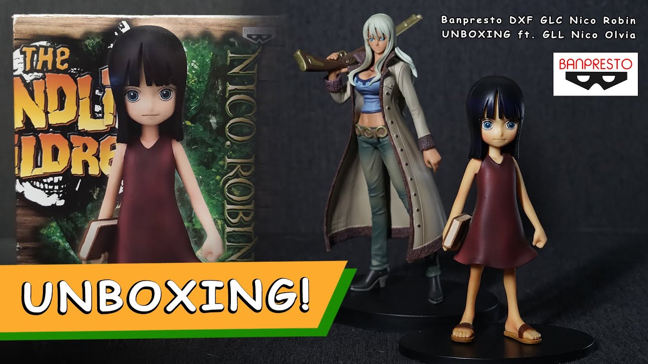 Banpresto GLC Nico Robin UNBOXING - ft. GLL Nico Olvia