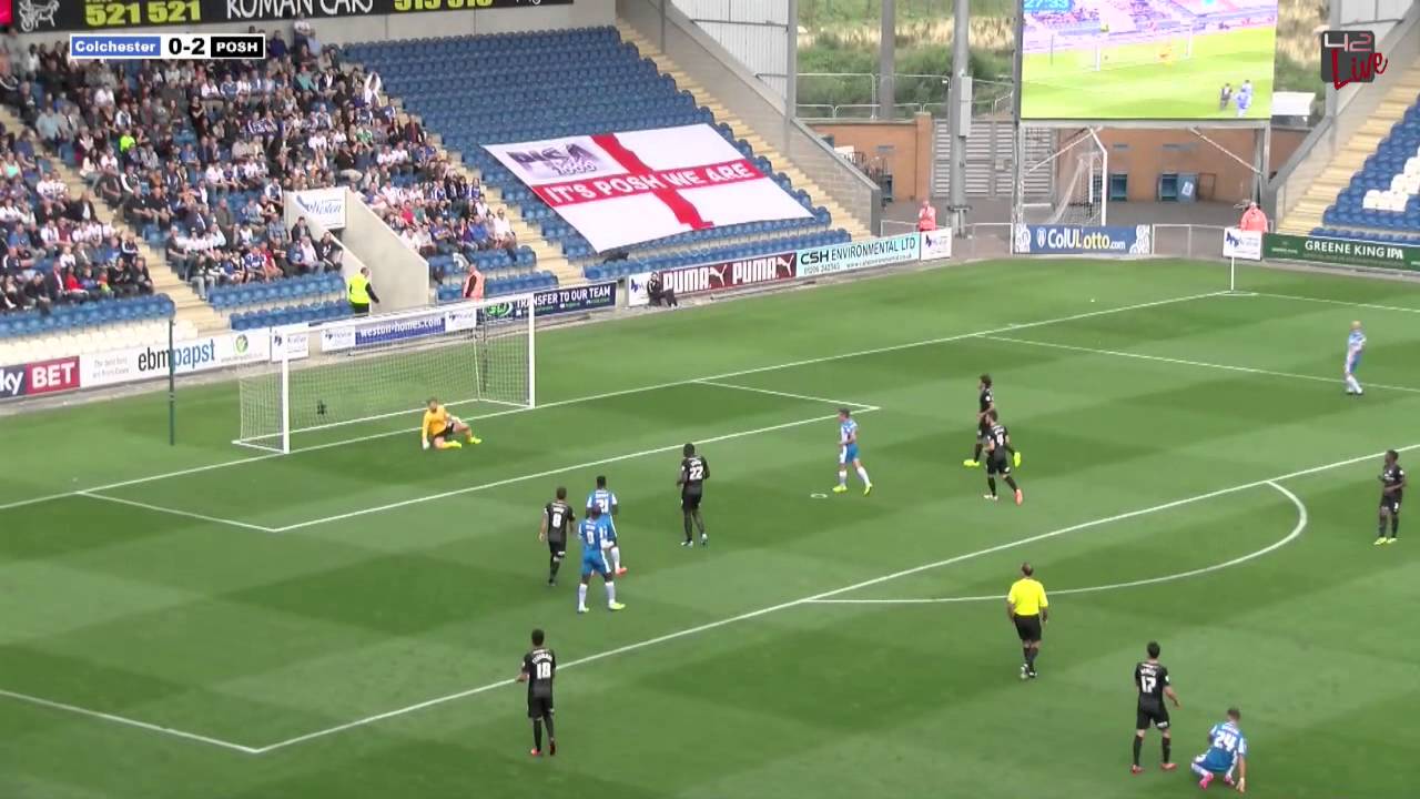 Highlights: Colchester United v Peterborough United - Sky Bet League One Highlights 2014/2015
