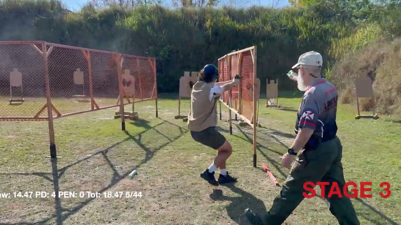 IDPA Lakeland Club Match December 2025 Carry Optics 3rd Place