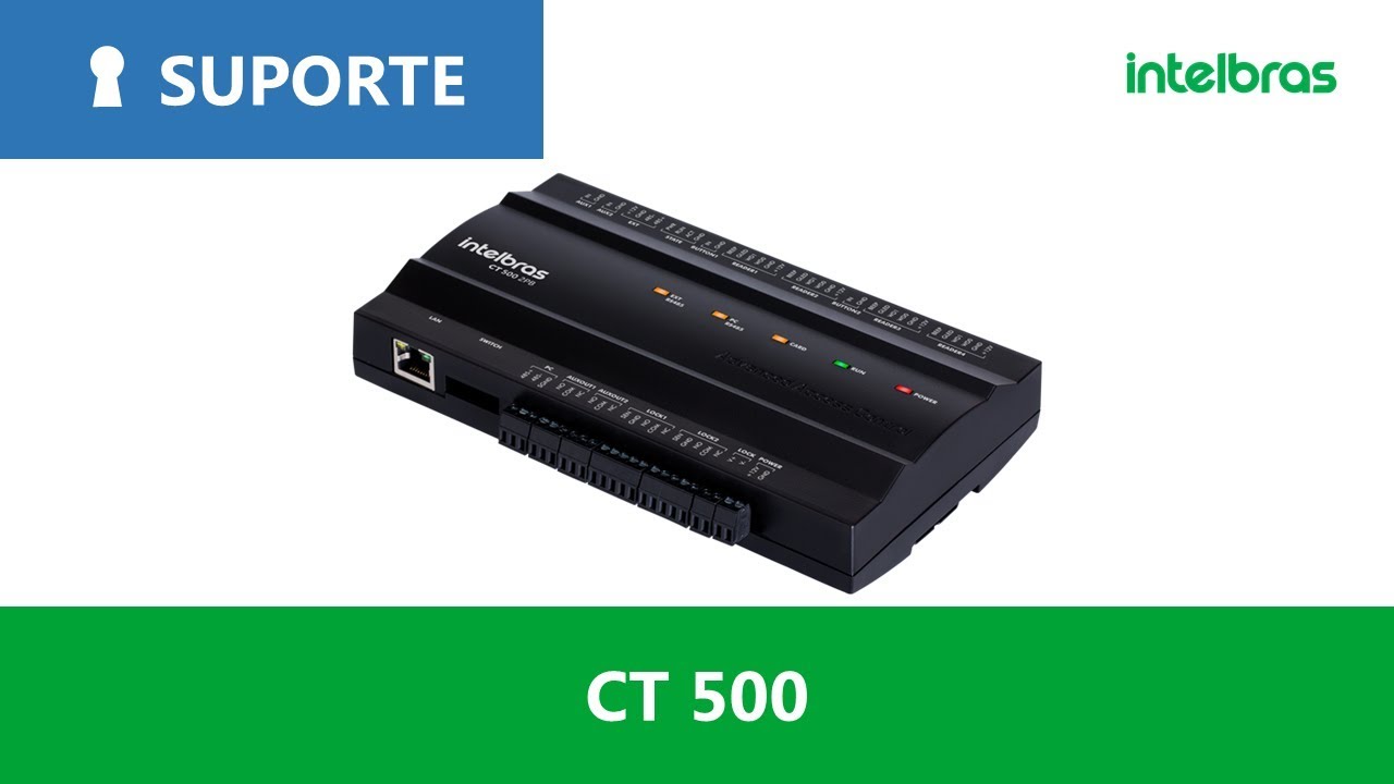 Saiba mais sobre a linha de controladora de acesso CT 500   3/3 - i7111