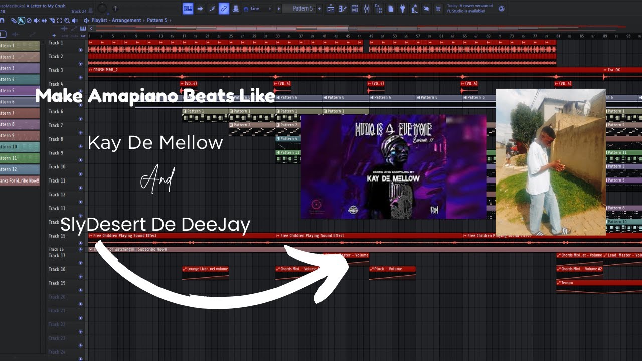 Make Amapiano Beats Like Kay De Mellow & SlyDesert De DeeJay | Amapiano Tutorial