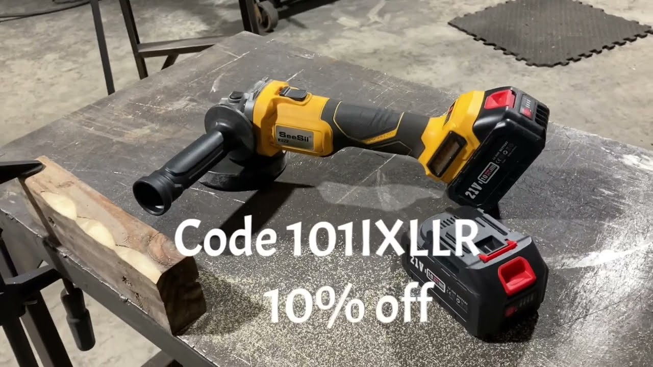 SEESII cordless angle grinder