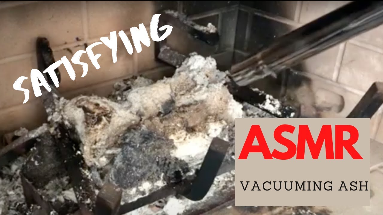 ASMR // Vacuuming Ash // Satisfying Video and Sound