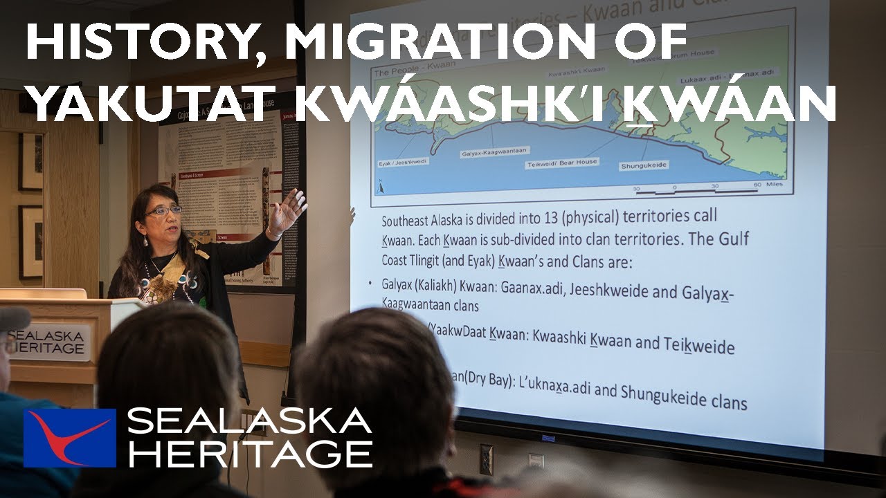 History and Migration of Yakutat Kwáashkʼi Ḵwáan  from Copper River to Yakutat with Judith Ramos