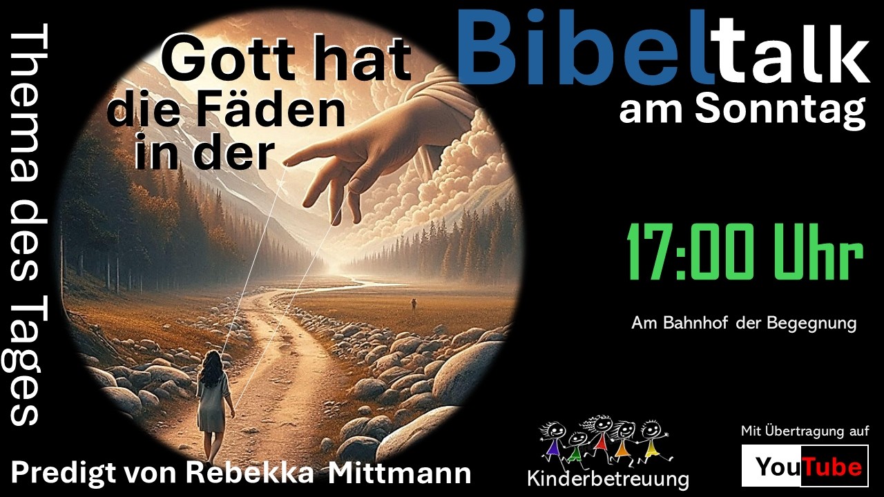 Gott hat die Fäden in der Hand
