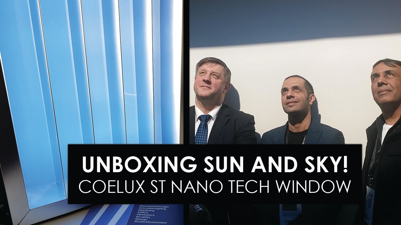 UNBOXING SUN AND SKY!! - The artificial skylight from CoeLux.