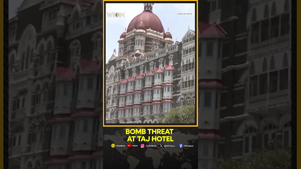 WATCH: Bomb Threat At Mumbai's Taj Hotel Sparks Massive Security Operation