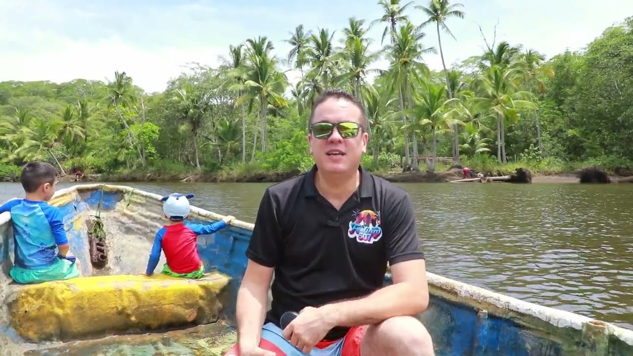 Estero Rico  en Chiriqui un destino que combina playa y rio