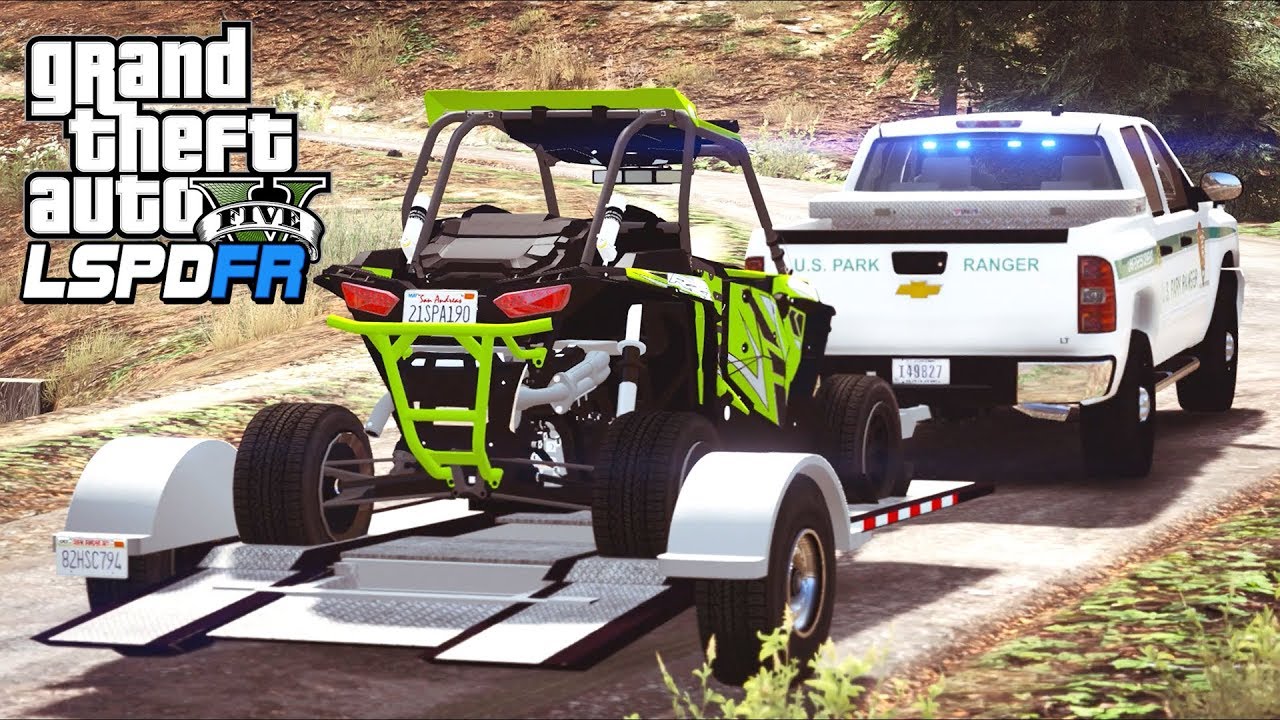 Off-Road Police Polaris Patrol in GTA 5!!